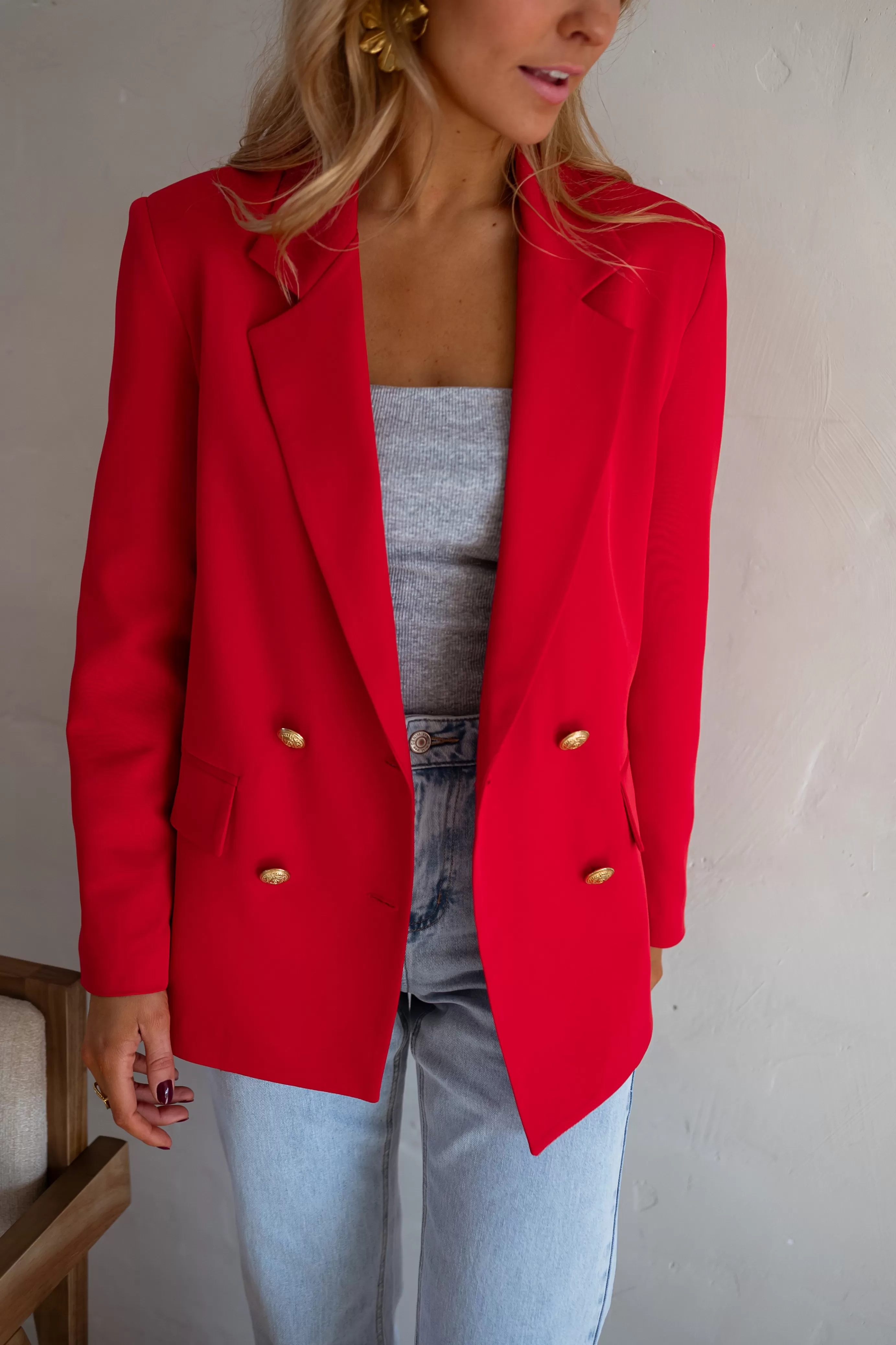 Easy Clothes Blazer Maon Rouge Outlet