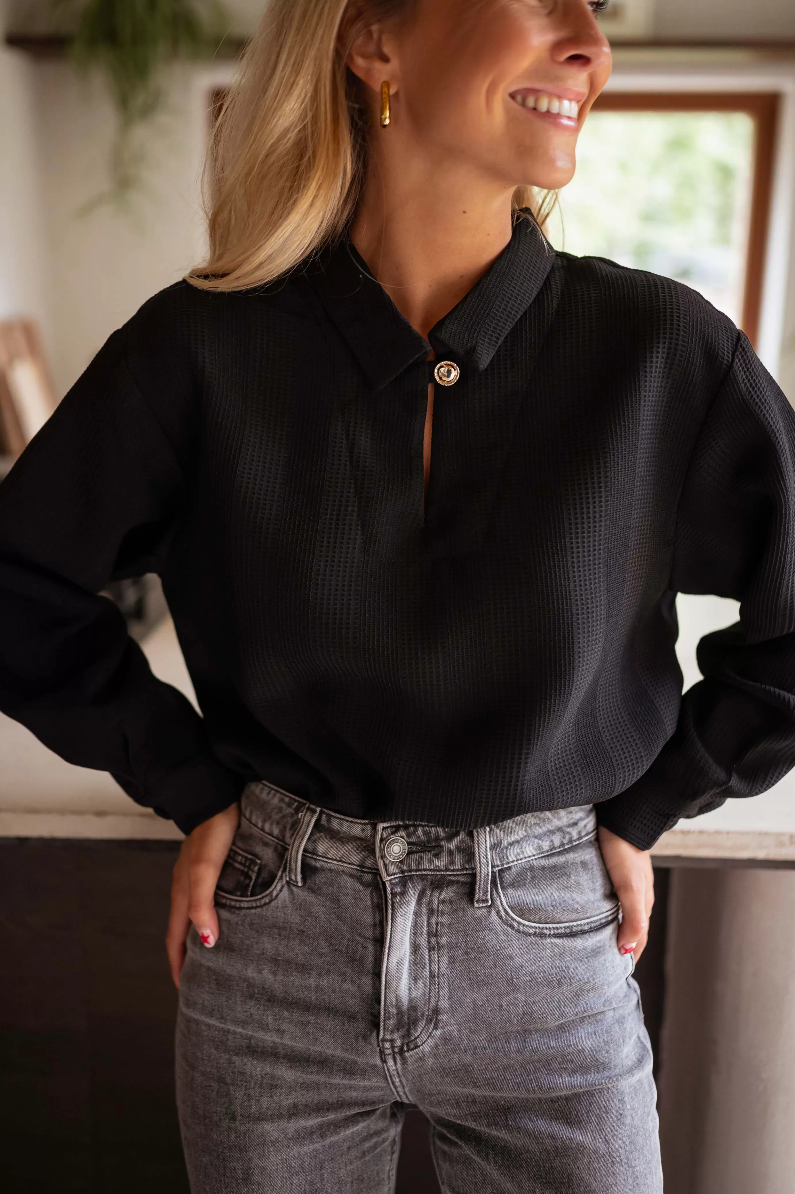 Easy Clothes Blouse Tully Noire Clearance