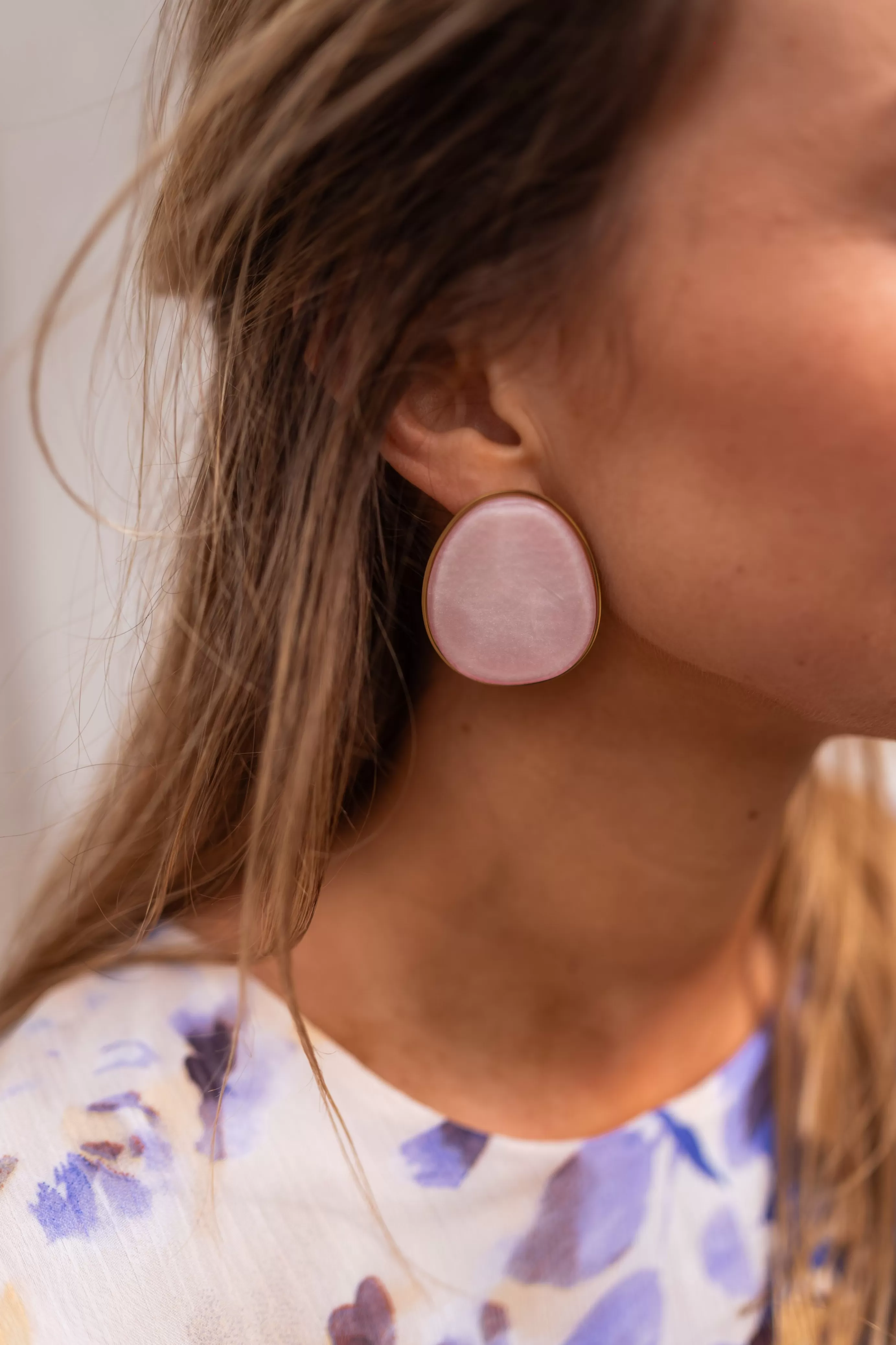 Easy Clothes Boucles d’oreilles Adi Roses Discount