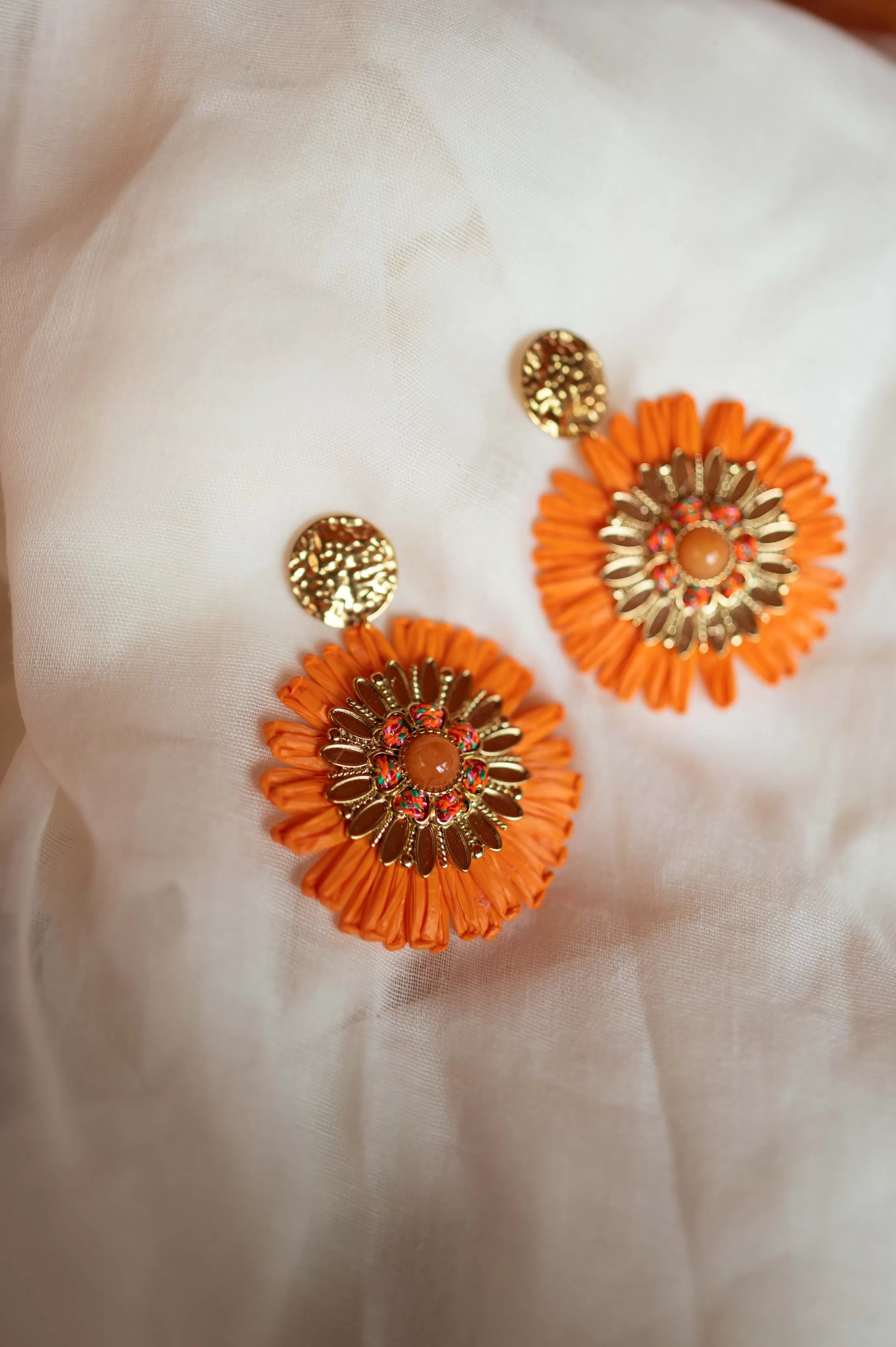 Easy Clothes Boucles d’oreilles Aynu Orangesetdorées Cheap