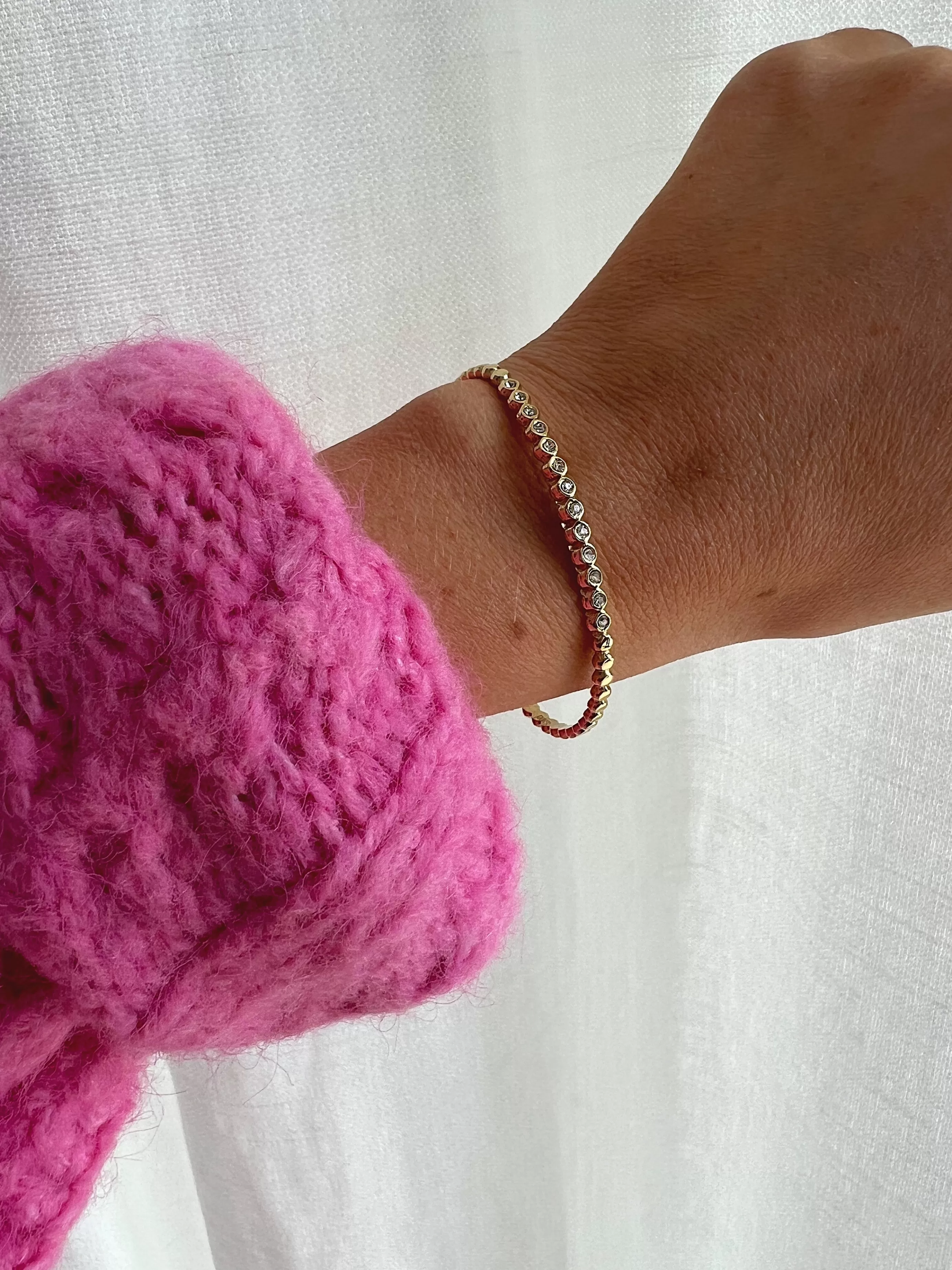 Easy Clothes Bracelet Riles Doré Online