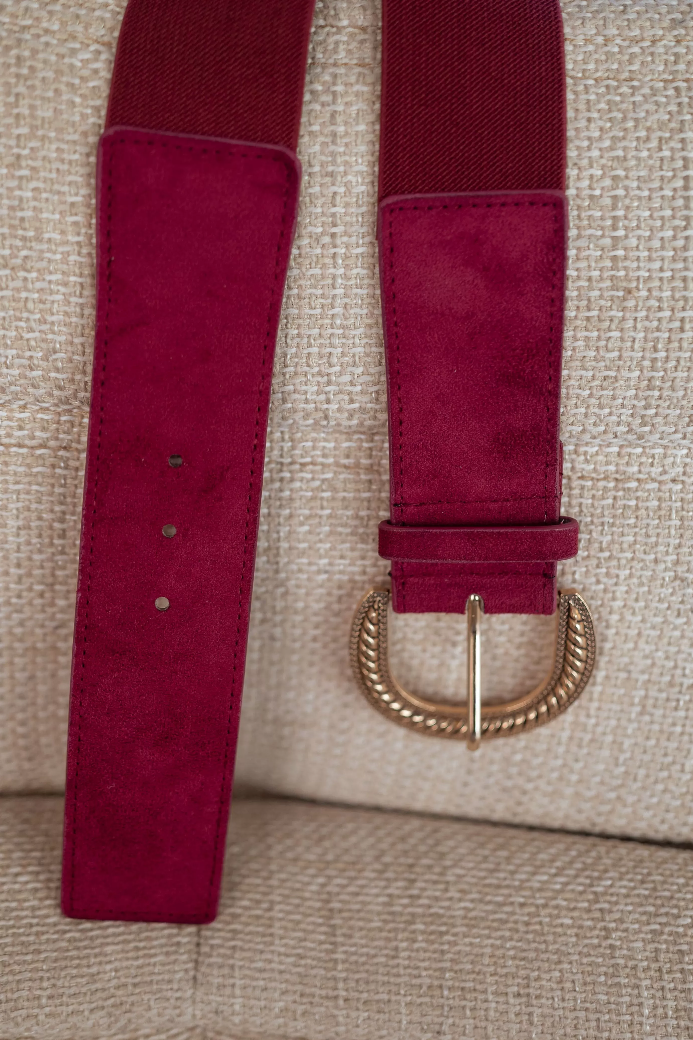 Easy Clothes Ceinture Marick Bordeaux Online