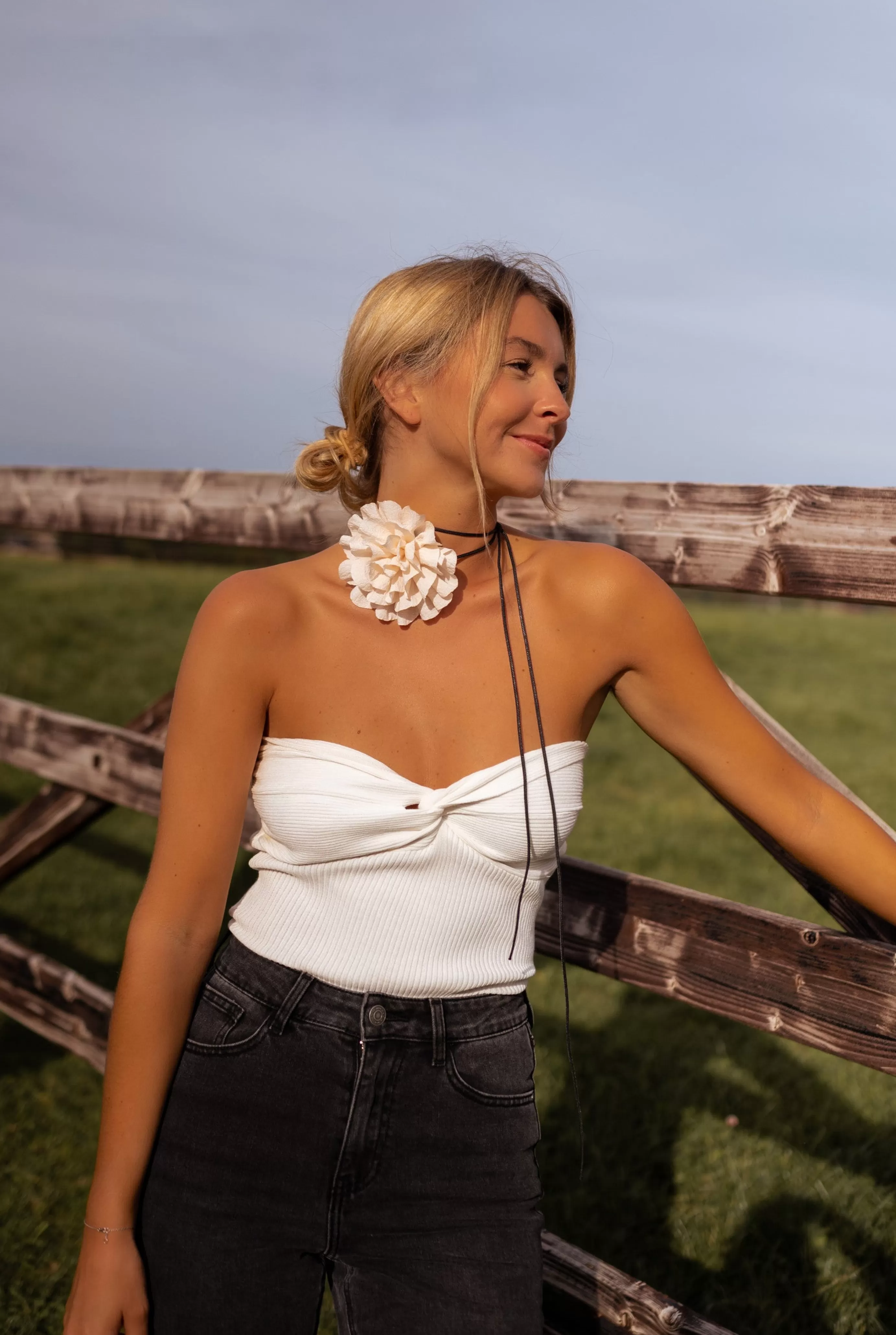 Easy Clothes Collier Jovana Écru Flash Sale