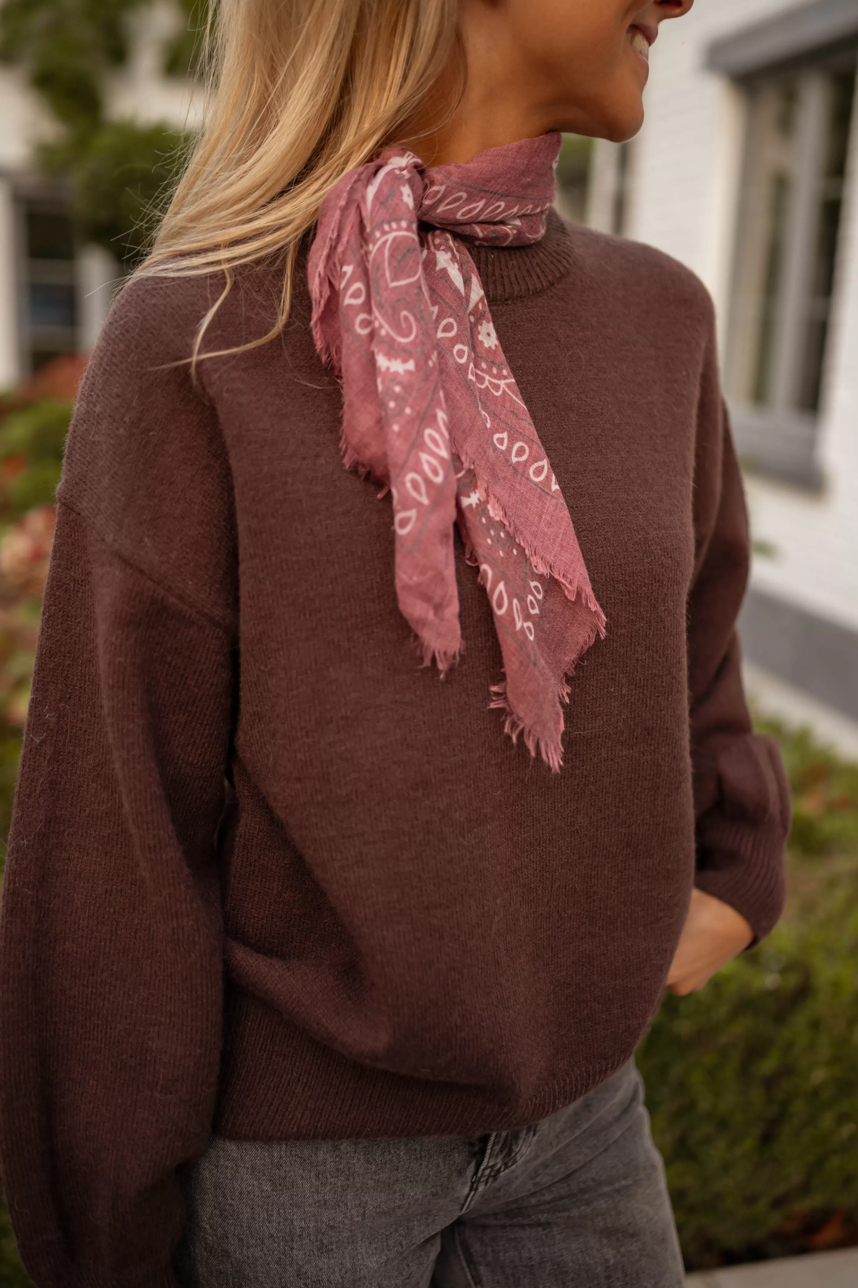 Easy Clothes Foulard Clélia Bordeaux Hot