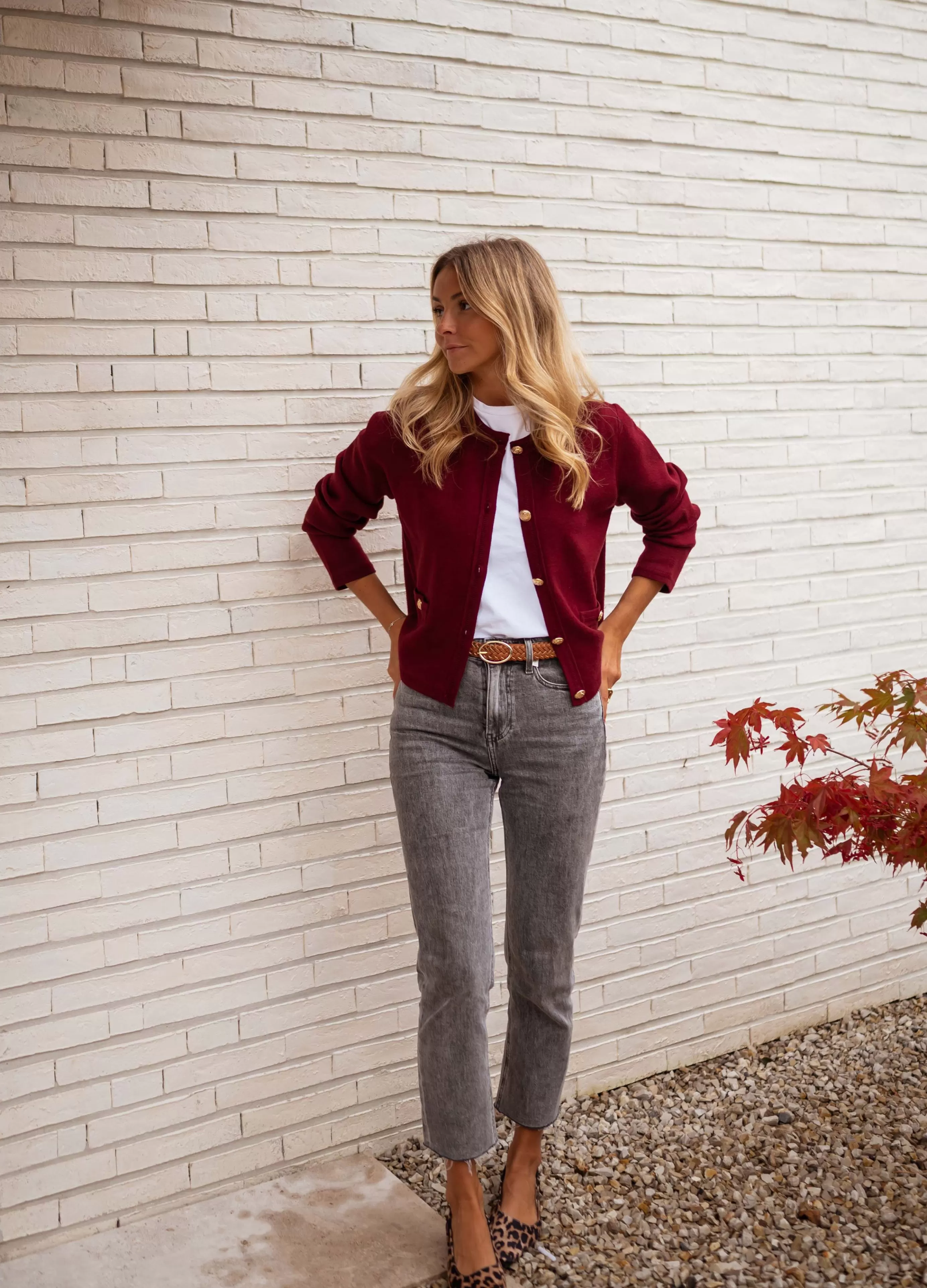 Easy Clothes Gilet Denysa Bordeaux Online