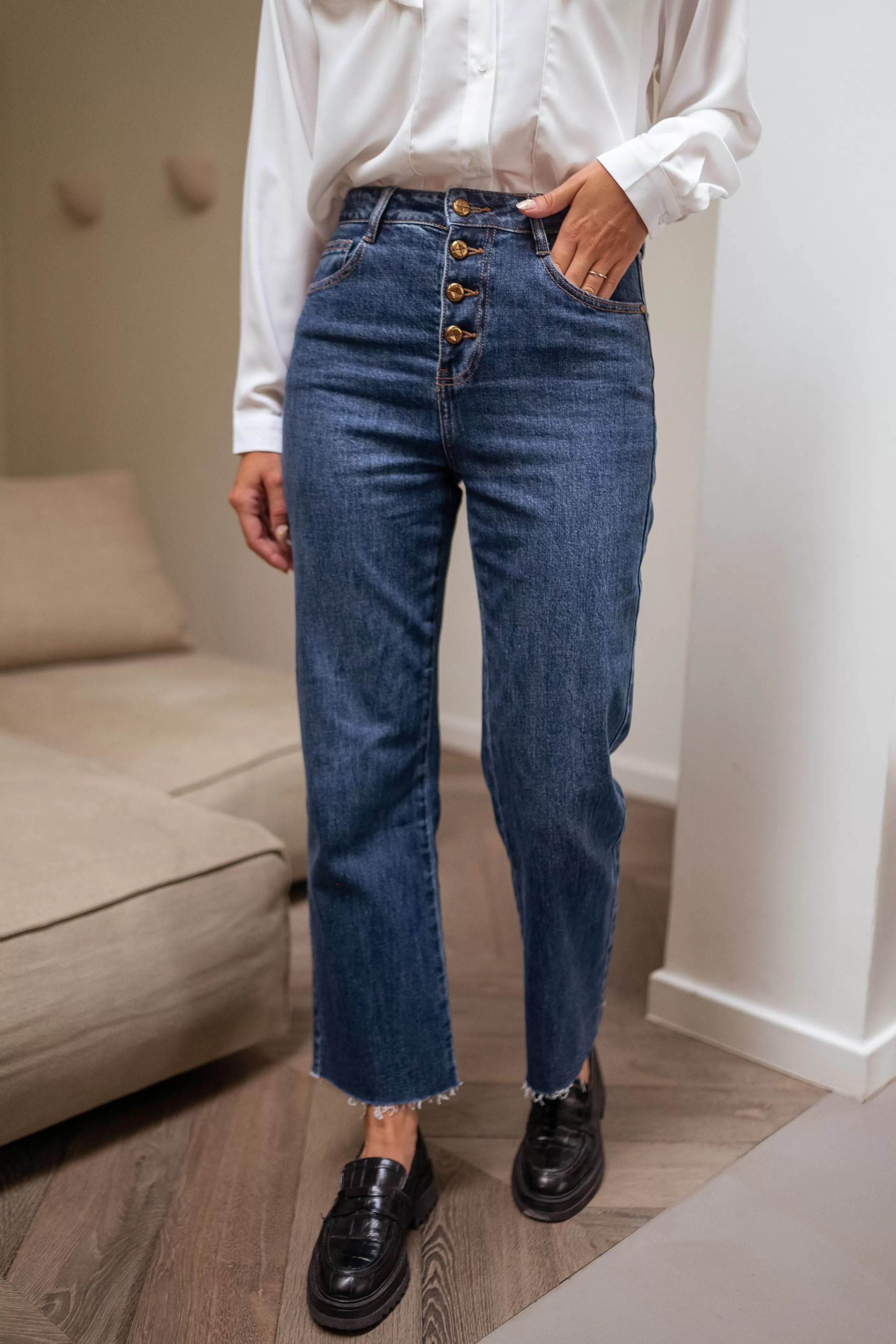 Easy Clothes Jeans Frenchy Bleu Hot