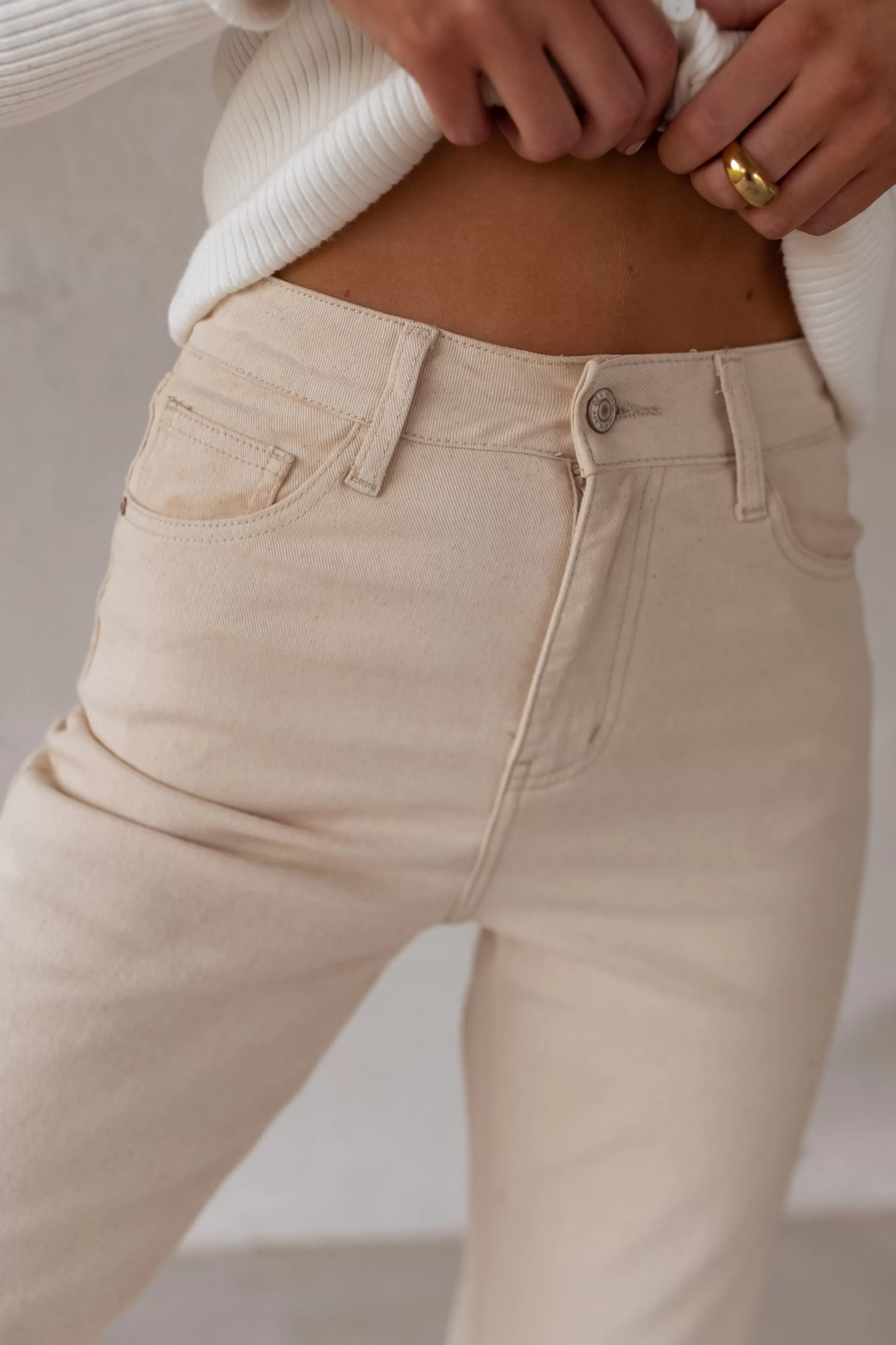 Easy Clothes Jeans Solan Beige Store