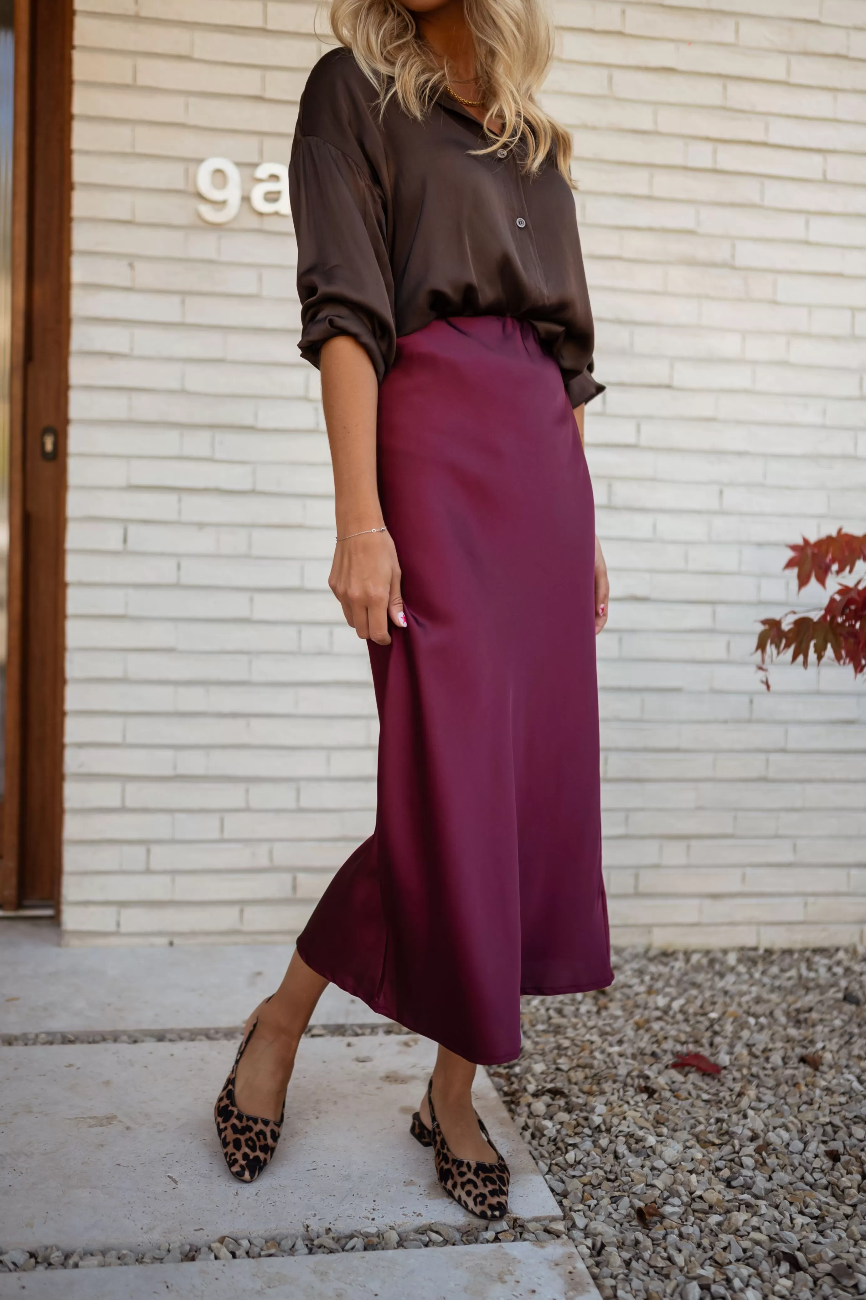 Easy Clothes Jupe Zina Bordeaux Flash Sale