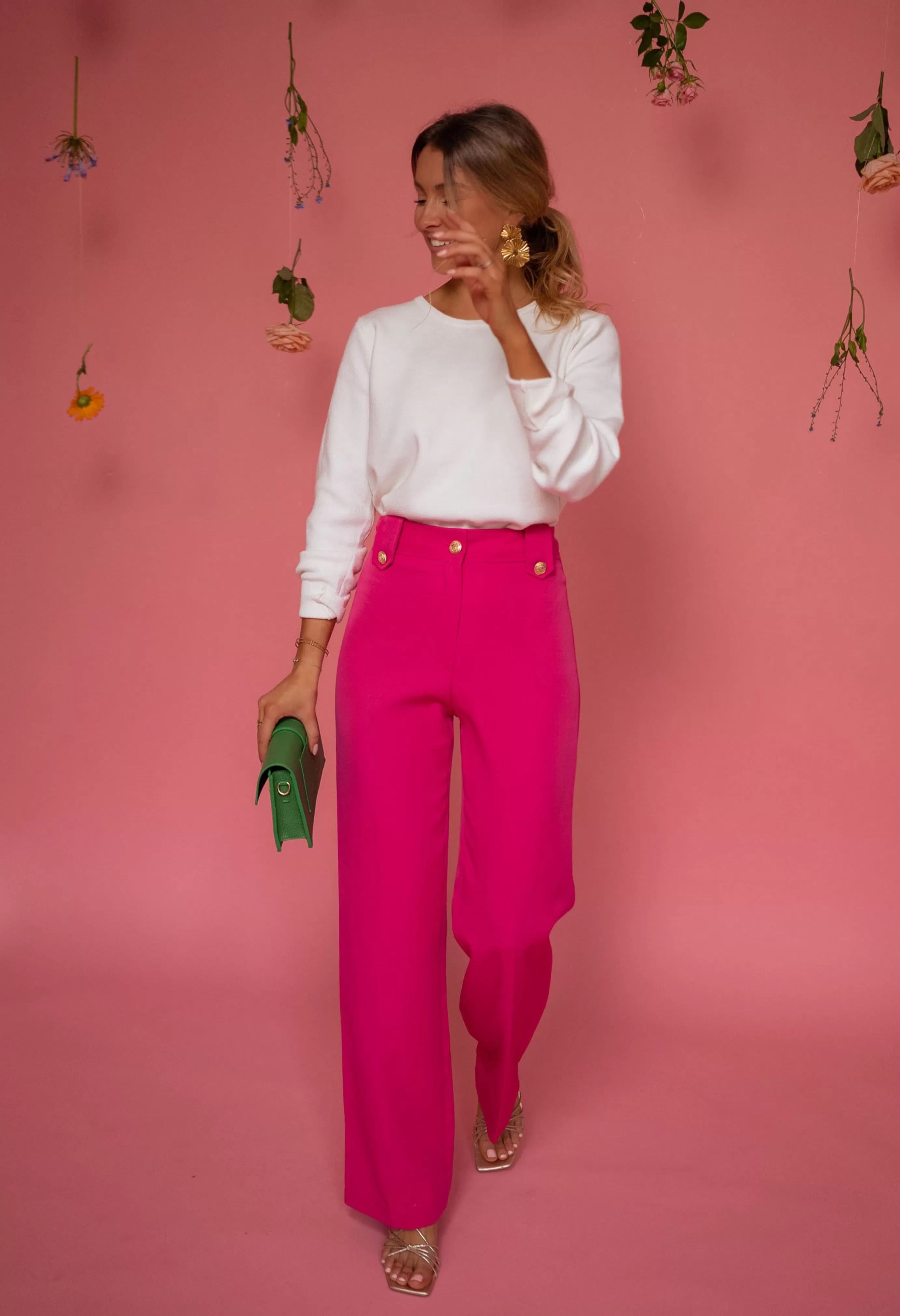 Easy Clothes Pantalon Soléa Rose Store