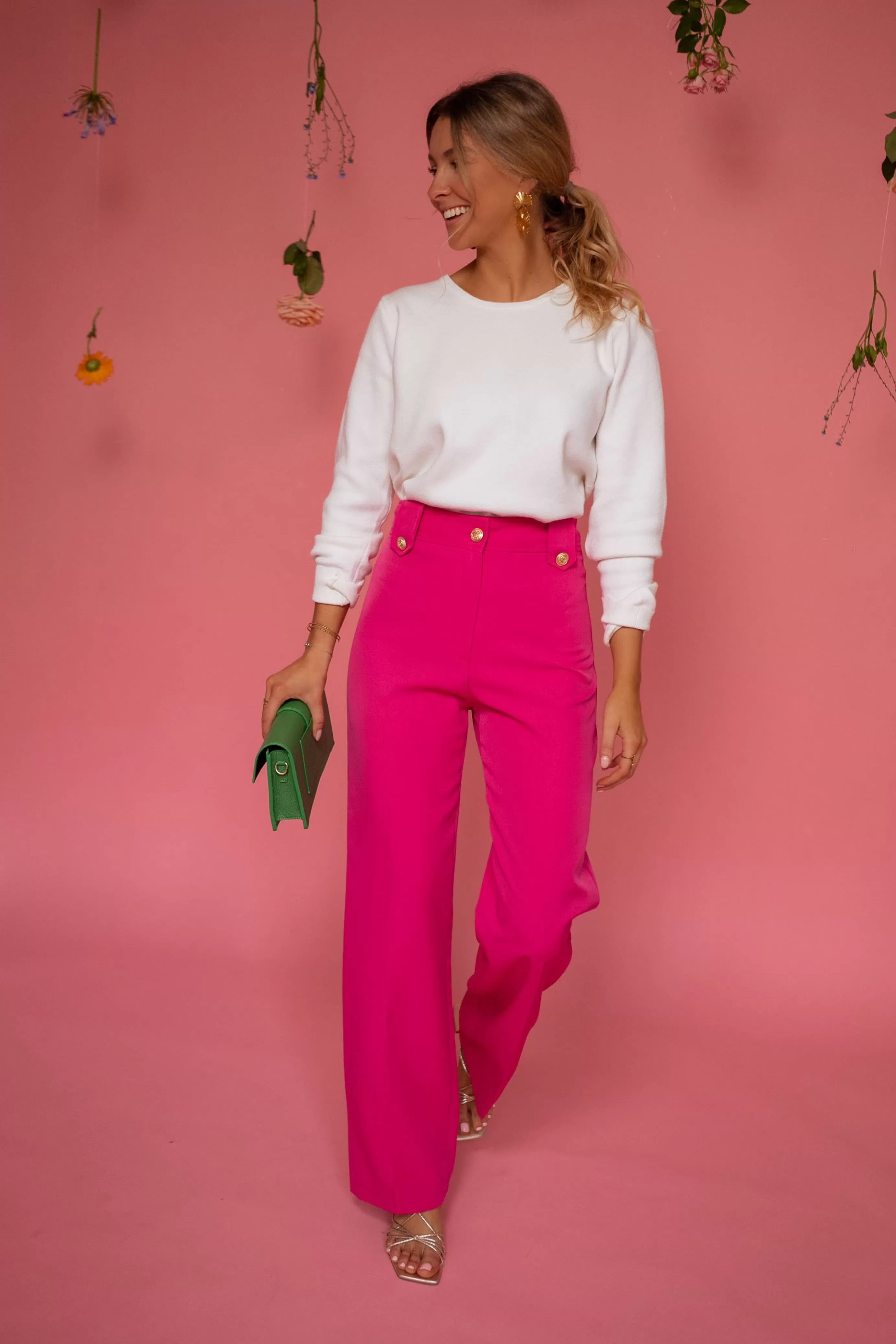 Easy Clothes Pantalon Soléa Rose Store