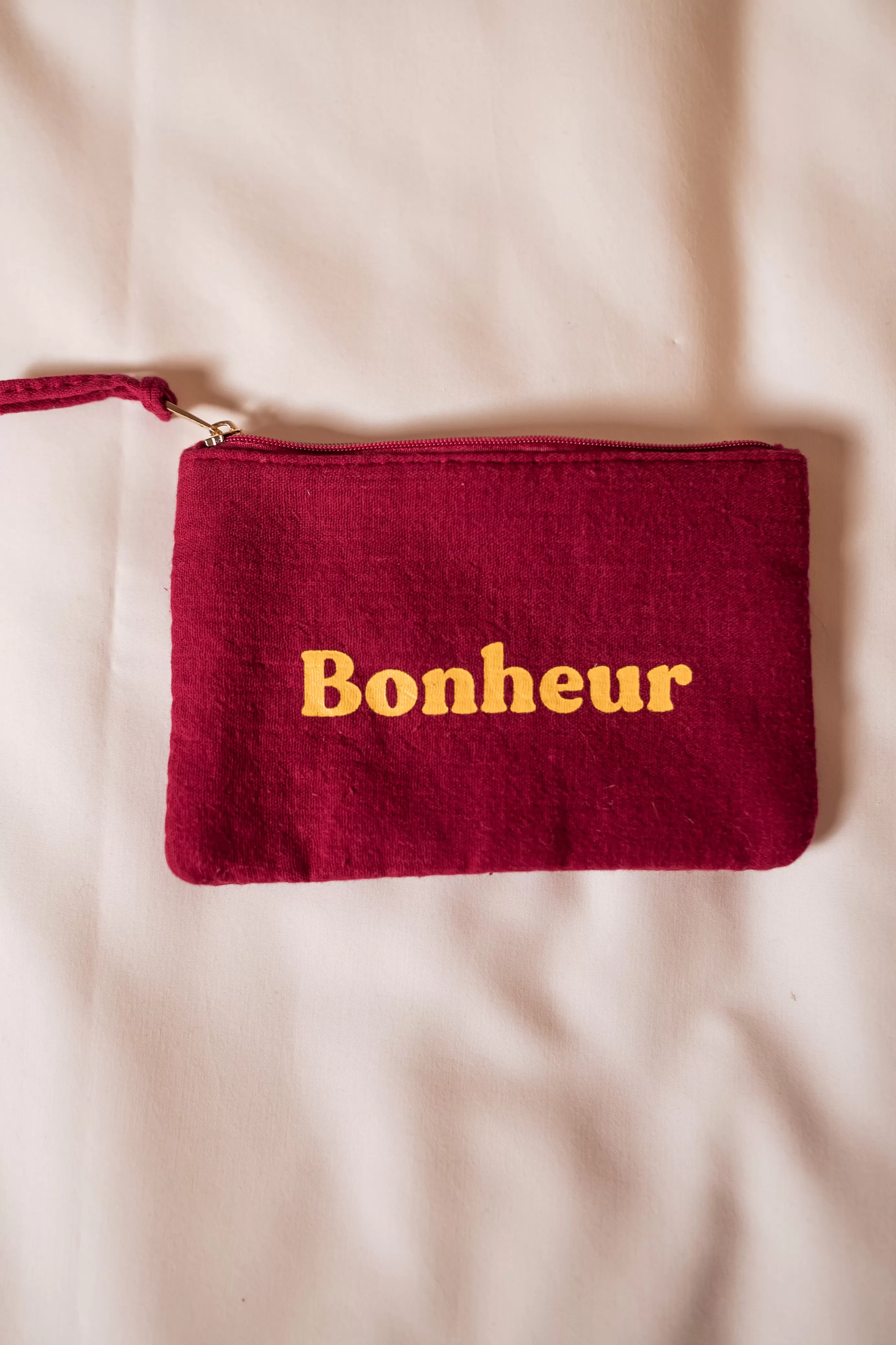 Easy Clothes Pochette Bonheur Bordeaux Fashion