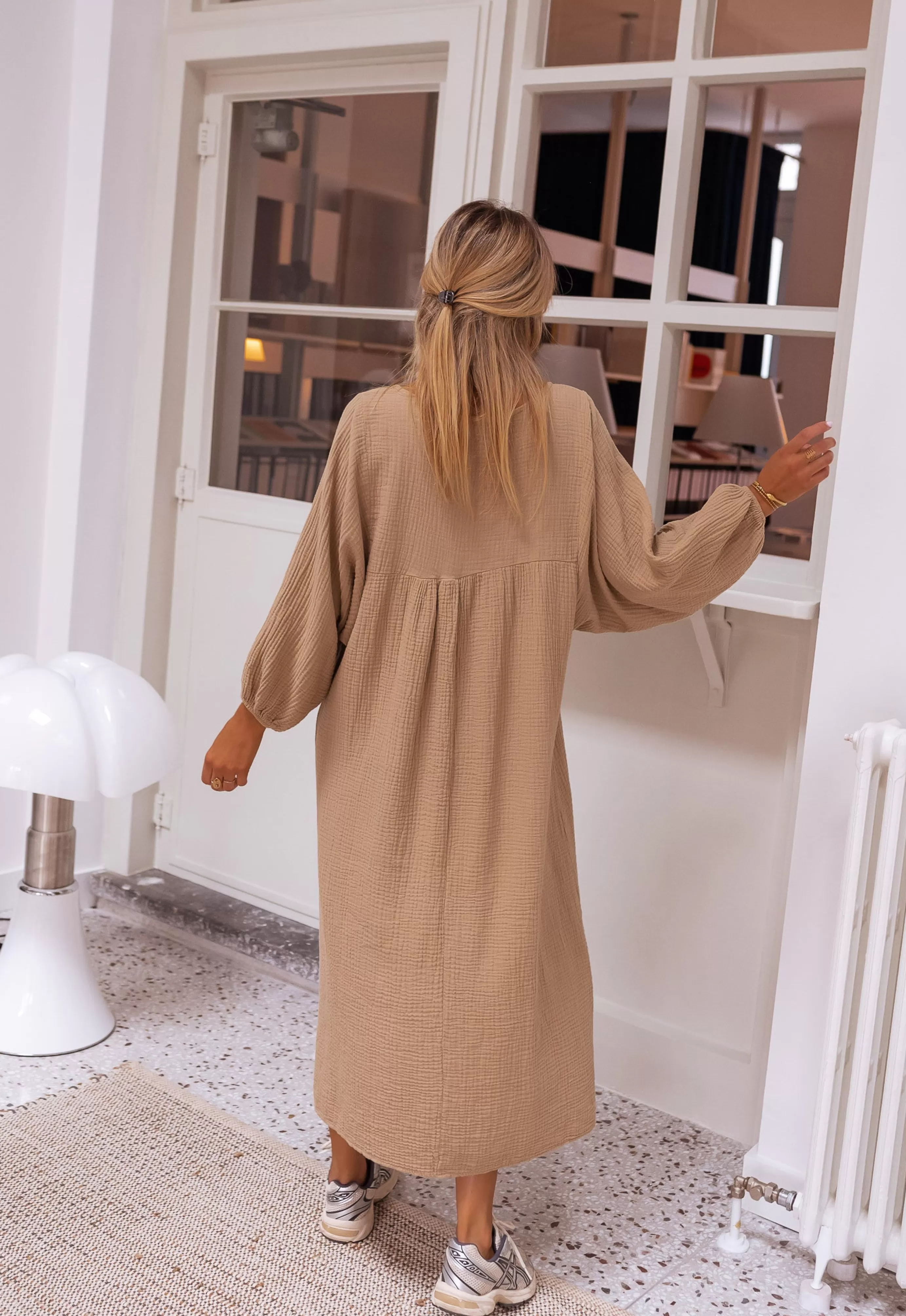 Easy Clothes Robe Nolan Camelengazedecoton Cheap