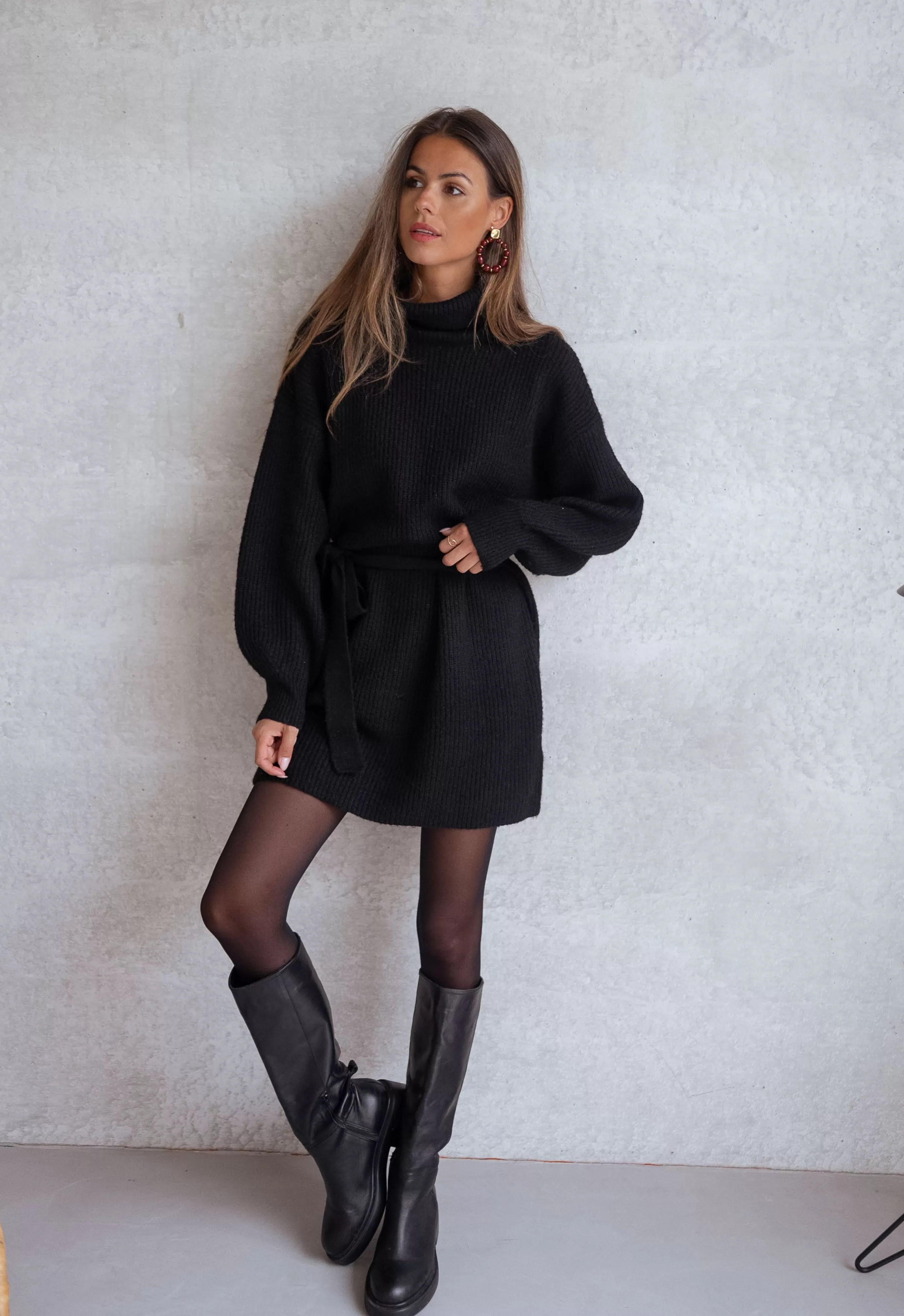 Easy Clothes Robe pull Rachel Noir Online