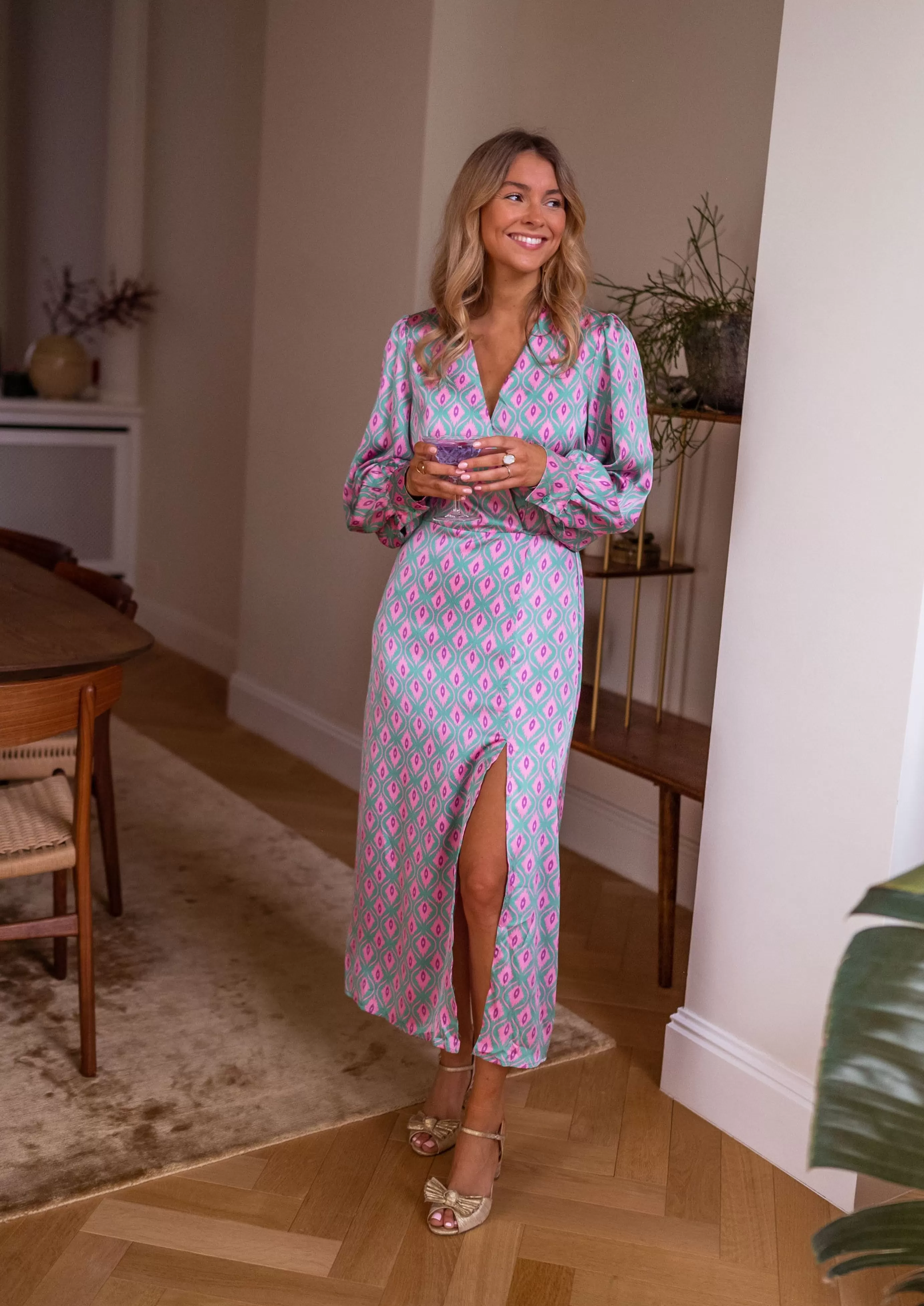 Easy Clothes Robe Siam longue Àmotifs Shop