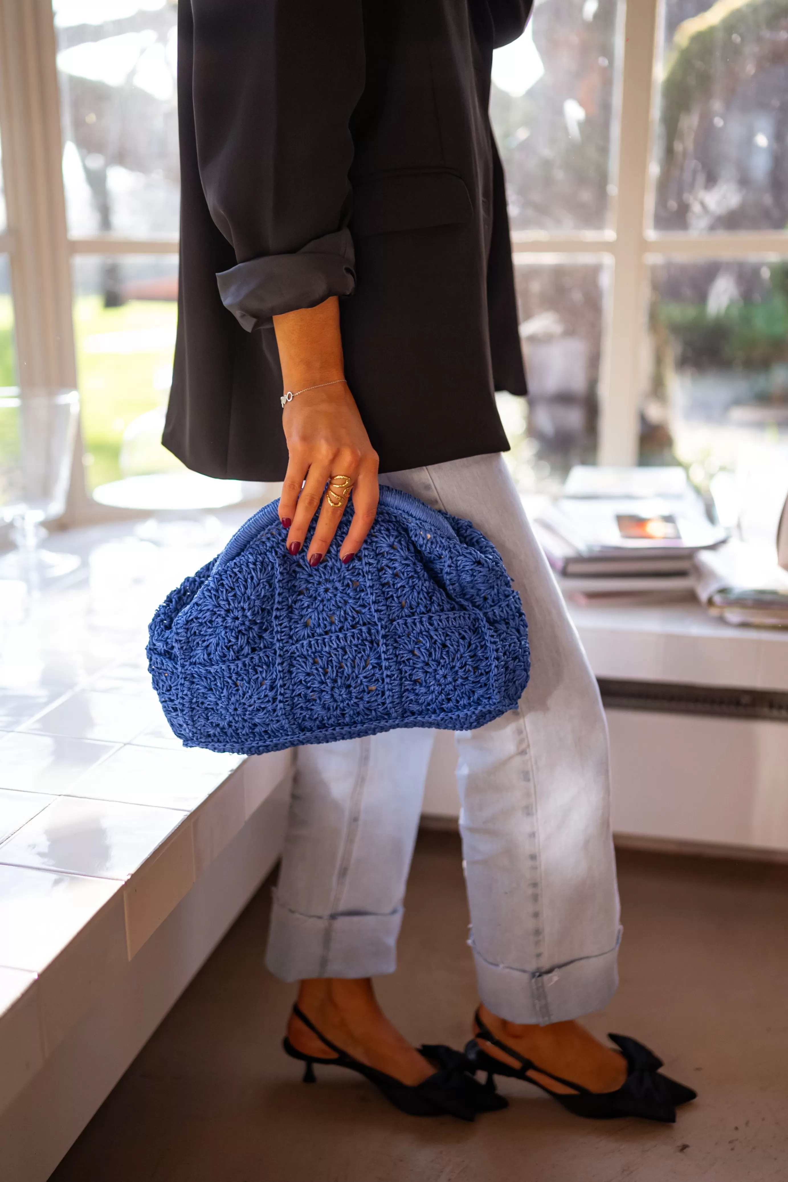 Easy Clothes Sac Alonsa Bleu Online