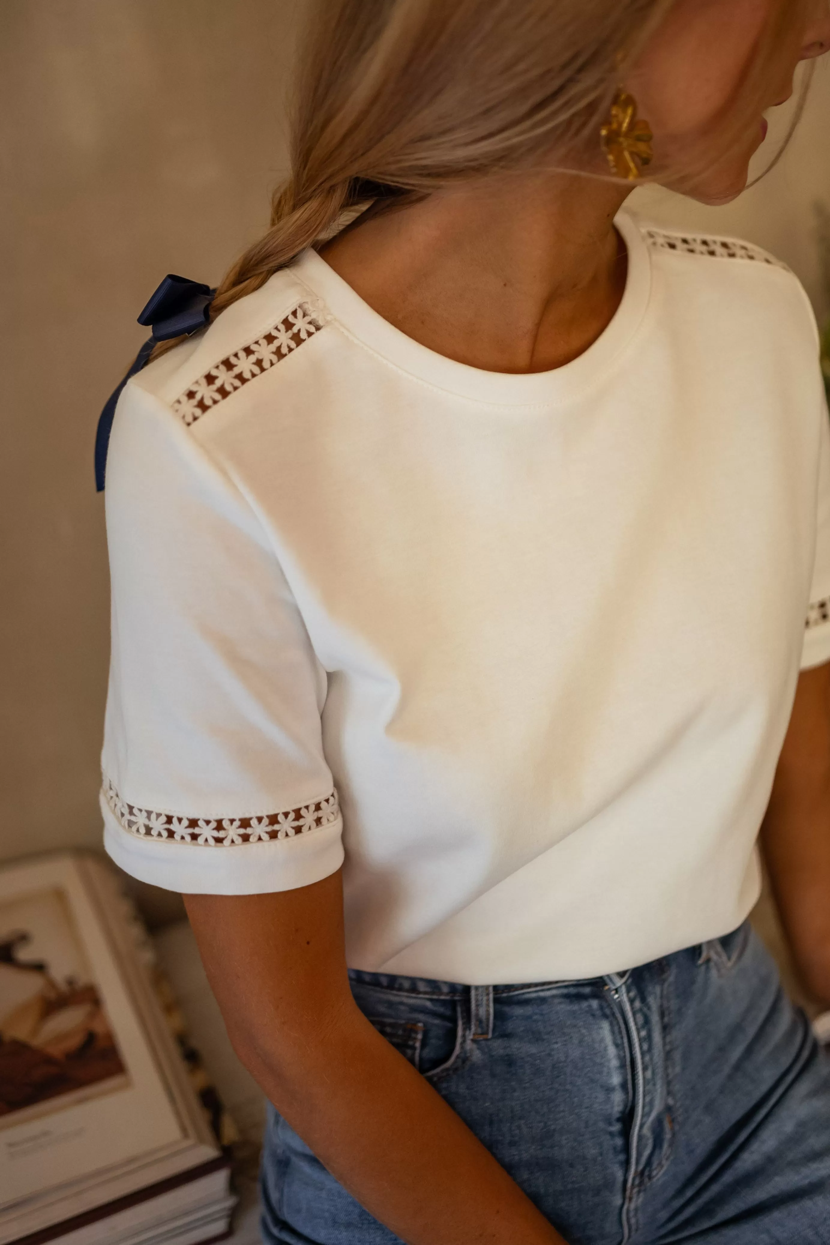 Easy Clothes T-shirt Romina Blancàbroderie Store