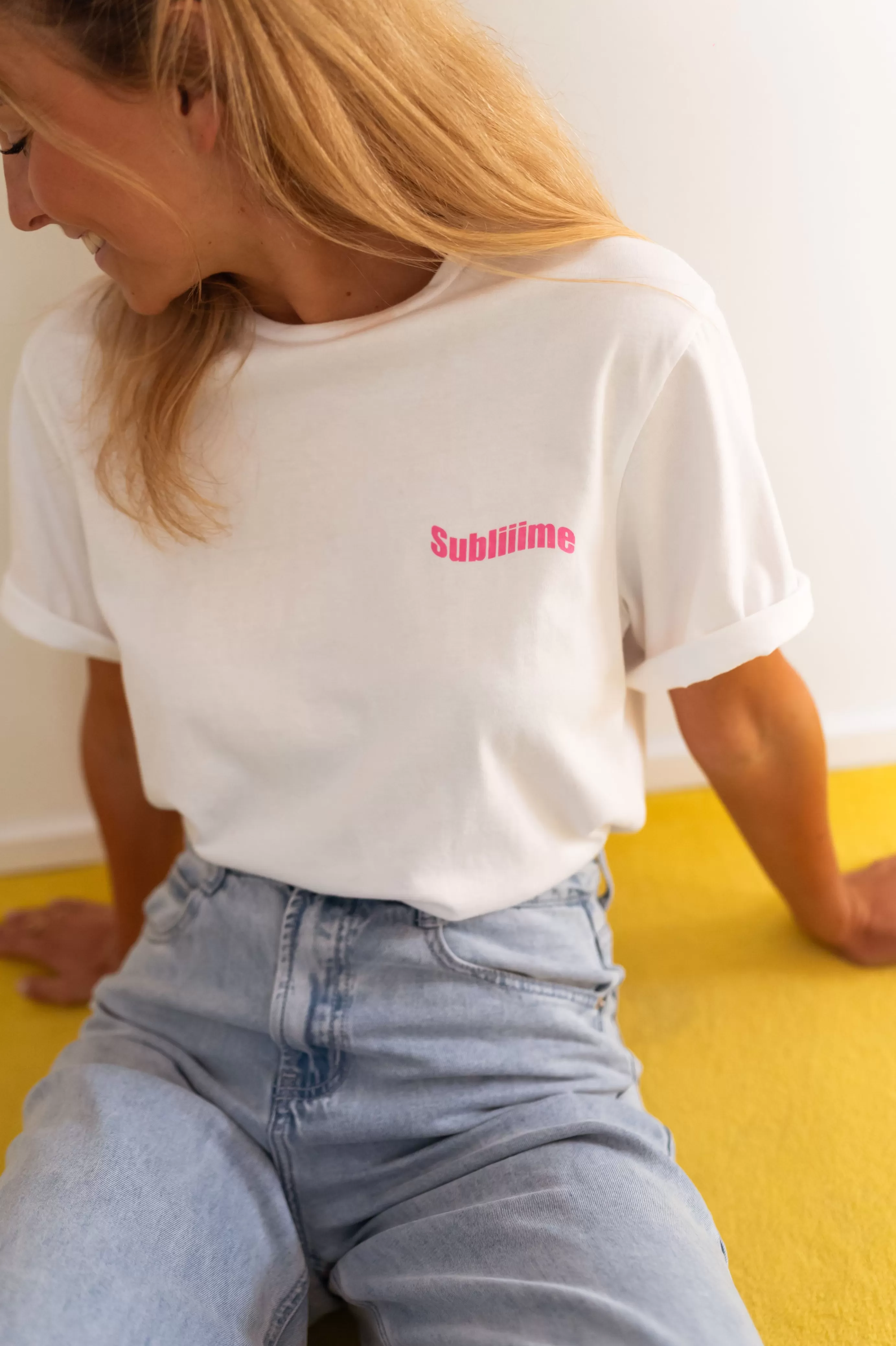 Easy Clothes T-shirt Sublime Blanc Online